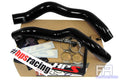 HPS Performance Black Reinforced Silicone Radiator Hose Kit for Ford 94-95 Mustang Base V6 3.8L
