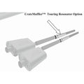 Borla CrateMuffler Resonator Option 2.5in Center/Center 3.5in Round x 10in