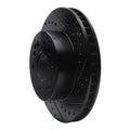 R1 63-82 Chevrolet Camaro Front/Rear Right Drilled & Slotted Black Brake Rotor