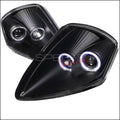 HALO PROJECTOR HEADLIGHT BLACK HOUS