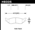 Hawk Performance auto part close-up