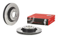 Brembo 05-09 Land Rover LR3/06-09 Range Rover Sport Front Premium UV Coated OE Equivalent Rotor