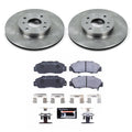 Power Stop 98-99 Acura CL Front Track Day SPEC Brake Kit