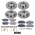 Power Stop 1989 Honda CRX Front & Rear Autospecialty Brake Kit