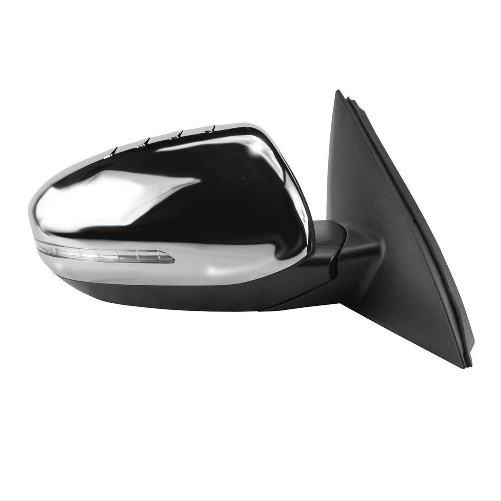 1213 KIA OPTIMA US BUILT TEXTURED BLACK W/CHROME COVER W/TURN SIGNAL & POWER