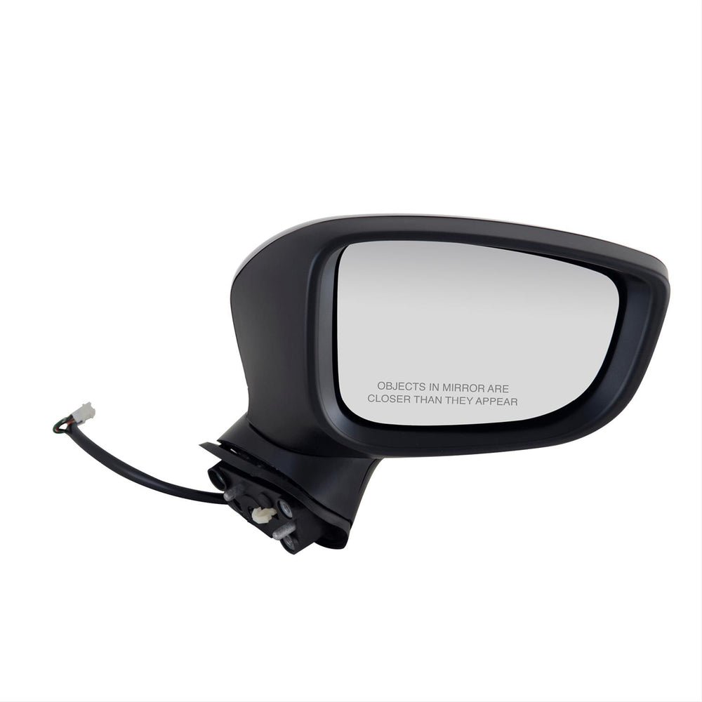 1416 MAZDA 3 TXT BLK W/PTM COVER/W/TURN SIG/FOLDAWAY/W/O BLIND SPOT DETECTION/H