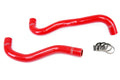 HPS Performance Red Reinforced Silicone Radiator Hose Kit Coolant for Honda 12-15 Civic Si