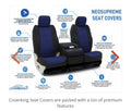 CREW CAB PICKUP, 60/40 SPLIT BENCH;