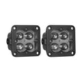 Concept Series Pod 3 Cube LED Pod Lights Fog Light Flush Mount (2 EA)