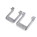 0718 WRANGLER JK POLISHED HOOP STEPS PAIR