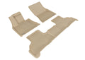 3D MAXpider 2014-2019 BMW X5/X6 F15/F16 Kagu 1st & 2nd Row Floormats - Tan