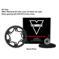 Vortex Racing V3 2.0 Chain and Sprocket Kit 3516-16,438S-43,530RX3-114- Black