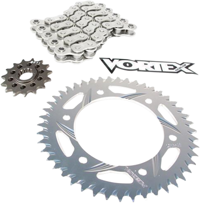 Vortex Racing V3 2.0 Chain and Sprocket Kit 2910-17,454S-39,525RX3-114- Black