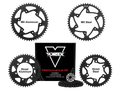 Vortex Racing V3 2.0 Chain and Sprocket Kit 3270-16,452AK-41,520RX3-110- Black