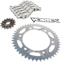 Vortex Racing V3 2.0 Chain and Sprocket Kit 3567-16,435CS-45,525SX3-110- Black