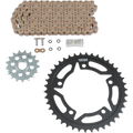 Vortex Racing V3 2.0 Chain and Sprocket Kit 2910-17,435CS-43,G525SX3-114- Gold