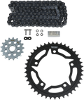 Vortex Racing V3 2.0 Chain and Sprocket Kit 2910-17,435CS-43,G525SX3-114- Gold