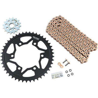 Vortex Racing V3 2.0 Chain and Sprocket Kit 3660-16,435CS-45,G525SX3-114- Gold