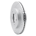 DFC 04-08 Ford F-150 4WD Front Left Drilled & Slotted Silver Brake Rotor