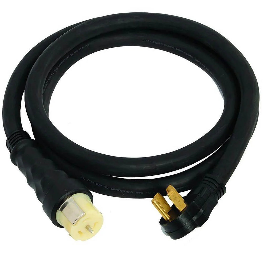 10 FT. 50 AMP GENERATOR CORD WITH NEMA 1450 MALE AND LOCKING CS6364 FEMALE
