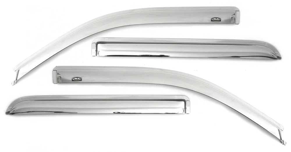 1117 COMPASS CHROME VENTVISOR 4PC CHROME