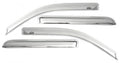 1117 COMPASS CHROME VENTVISOR 4PC CHROME