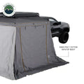 Overland Vehicle Systems HD Nomadic 270 LTE - Awning Wall 1 Passenger Side Grey Body Green Trim W Storage Bag
