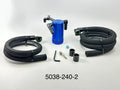 ~(2 lbs. 9X7X5)~ 12-18 Jeep Wrangler JK 3.6 Catch Can - Blue