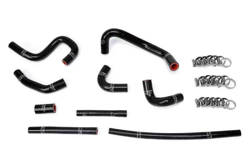 HPS Performance Black Reinforced Silicone Heater Hose Kit Coolant for Toyota 96-02 4Runner 3.4L V6