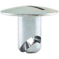 O/S Oval Hd Fasteners 7/16 .500in 50pk Steel