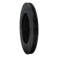 R1 92-03 Mazda 626 Front Right Drilled & Slotted Black Brake Rotor