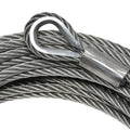 ~(37 lbs. 18X18X5)~ Replacement Wire Rope 7/16IN diameter x 92 length for Tigershark 13500/15500 Winches