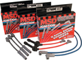 Wire Set Sc Blk, Sb Chevy W/Hei Tower Cap For Use With Chevy Small Block With Hei Tower Cap, Black Jacket MSD Ignition
