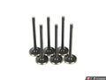 Supertech VW VR6 2.8L Black Nitrided Exhaust Valve - Set of 6