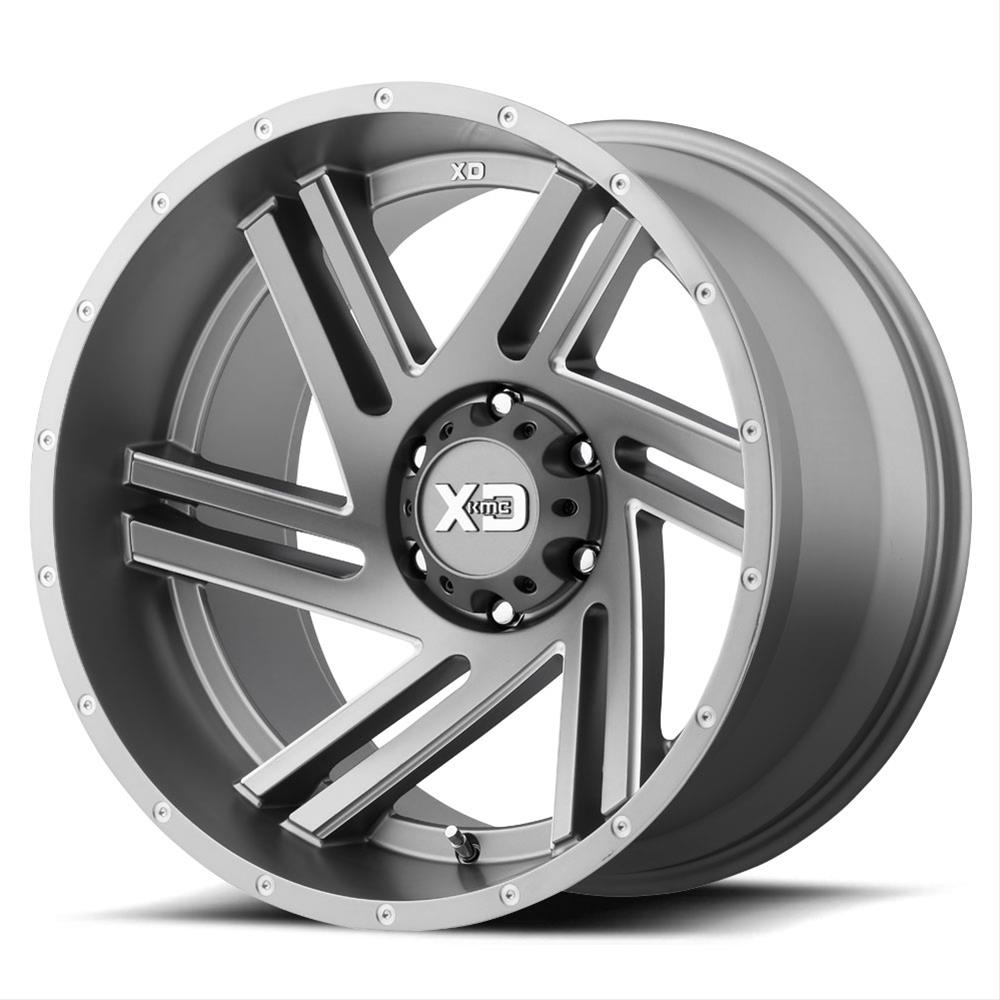XD835 18X9 6X5.5 S-GRY MILL 00MM