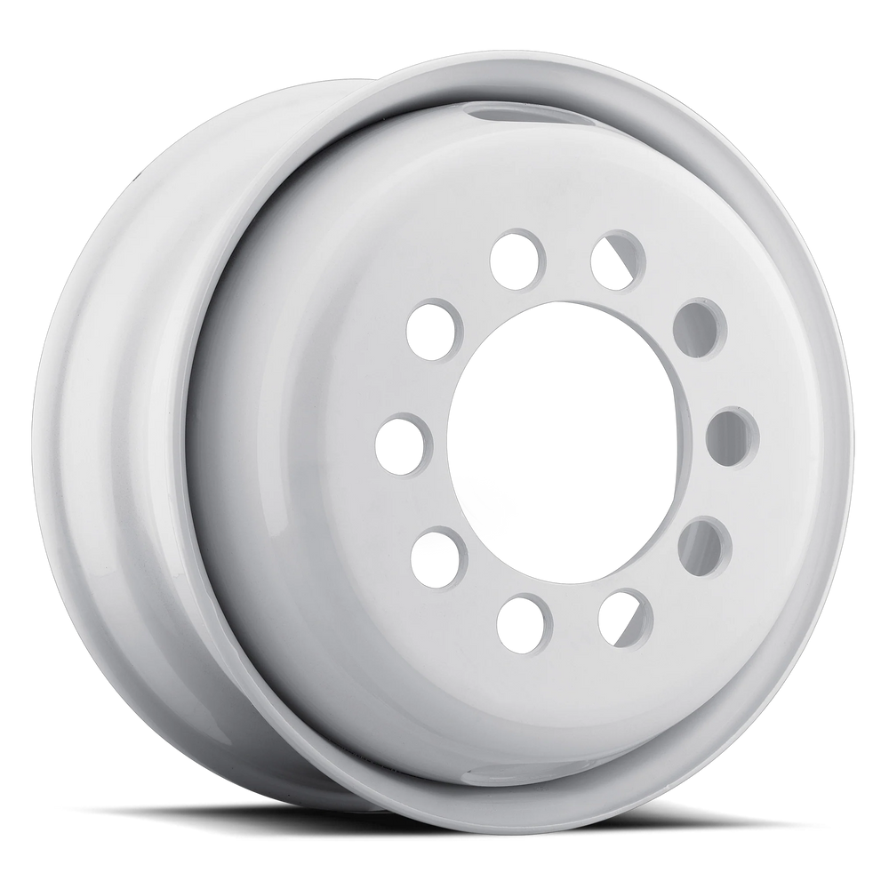 17.5X6.75 8X275mm DUAL 5.6IN WHITE HUB PILOT