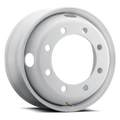 17.5X6.75 8X275mm DUAL 5.6IN WHITE HUB PILOT