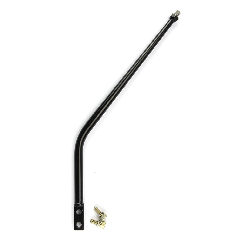MANUAL TRANSMISSION SHIFTER LEVER; TREMEC/BORG WARNER T5/T45/T56; BLACK; 16IN.;