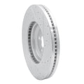 DFC 20-25 Jaguar E-Pace Front Left Drilled & Slotted Silver Brake Rotor