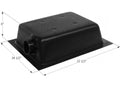 HOLDING TANK HT630ED W/ 3 IN SPIGOT & 4 LEVEL SENSORS