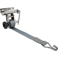TIE DOWN, RATCHET, PIPE MOUNT, 2PC