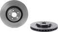 Brembo 2004 Subaru Impreza Front Premium UV Coated OE Equivalent Rotor - 5x100mm