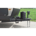 BOLTON AND LOCKABLE STORAGE BRACKET FOR WEIGHT DISTRIBUTION HITCHES