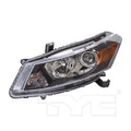 LH HEADLAMP ASSY COMPOSITE COUPE HONDA ACCORD 20082010