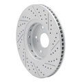 DFC 16-22 Acura ILX Front Left Drilled & Slotted Geoperformance Rotor