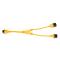 POWERGRIP MARINE Y ADAPTER 50AM LOCKING/2 X 30AF LOCKING YELLOW/BLACK