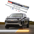 XK Glow 22In Switchback Grill Lights with Start-up Animation & Sequential Turn Signals