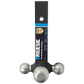 TRI-BALL TRAILER HITCH BALL MOUNT,