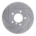 R1 95-98 BMW Z3 Front Right Drilled & Slotted Geoperformance Rotor