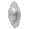 R1 95-98 BMW Z3 Front Right Drilled & Slotted Geoperformance Rotor